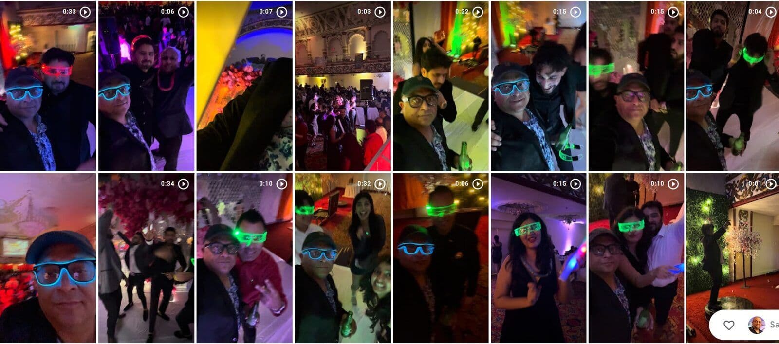 Happy New Year Eve Party organized in Ballroom of Royal Albert Palace New Jersey by Broker Manager Anil Aggarwal