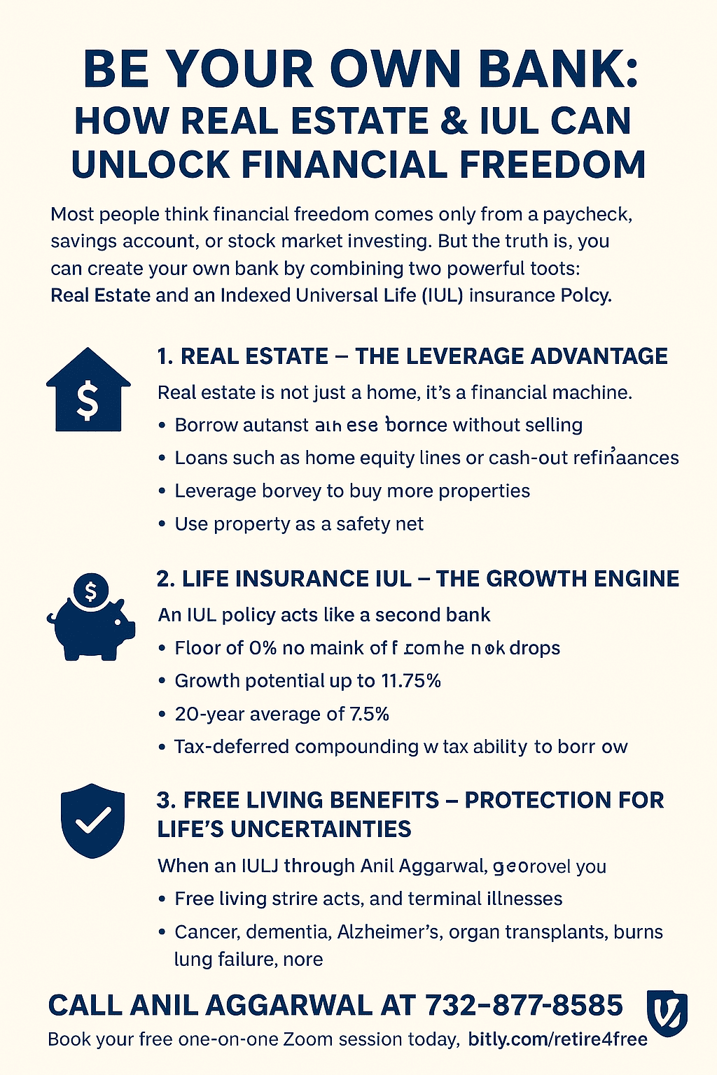 How you can be Your Own Bank? How Real Estate & IUL Can Unlock Financial Freedom?